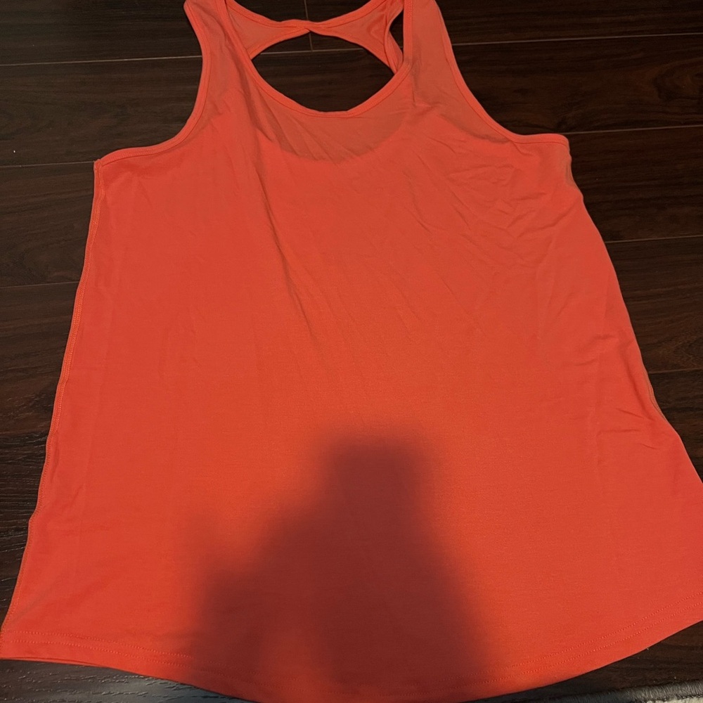 ZYIA Vibrant Orange Tank Top
